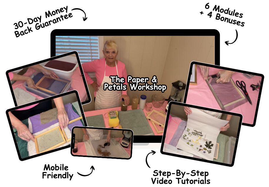 Complete Paper & Petals Workshop package overview